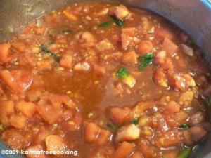 Barely-cooked Tomato Sauce