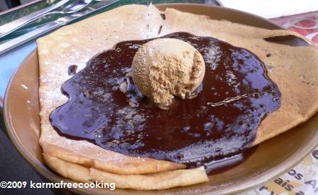 crepe au chocolat